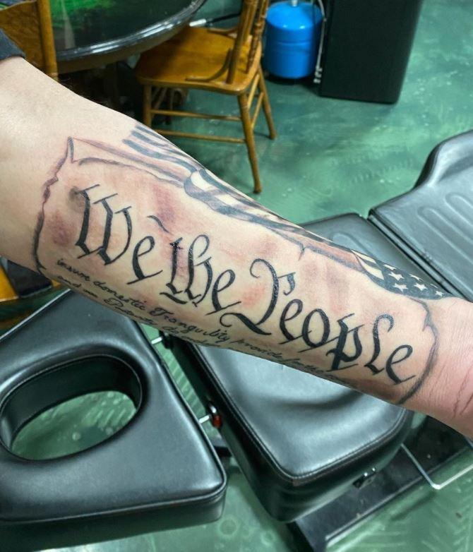 30 Unique We The People Tattoos You Should Copy | Xuzinuo | Page 29